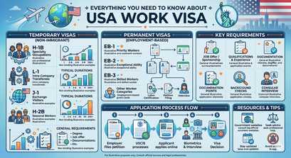Everything You Need to Know About USA Work Visa